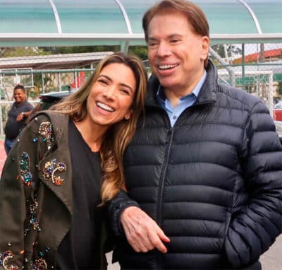 Patrícia Abravanel assume lugar de Silvio Santos no programa do SBT (Foto: Reprodução)