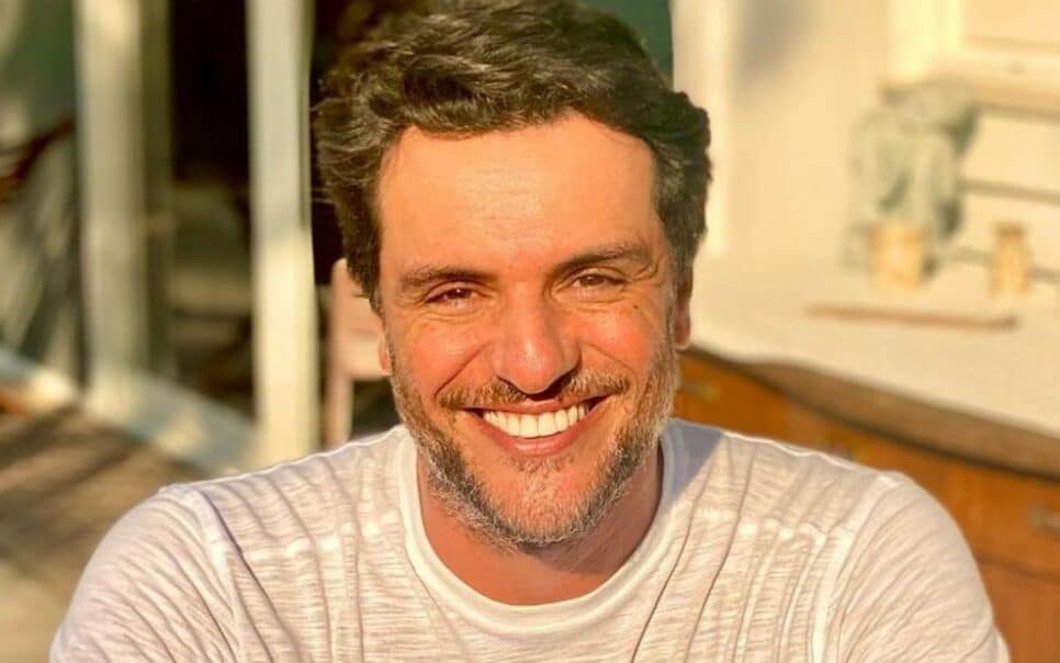 Rodrigo Lombardi mostra sua família (Foto: Reprodução)