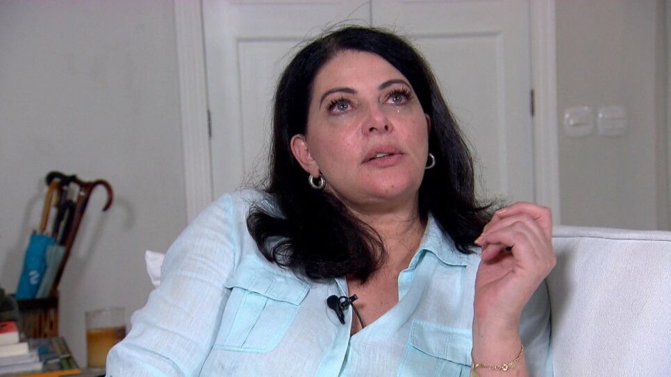Sônia Lima relembra ensaios para playboy (Foto: Reprodução)