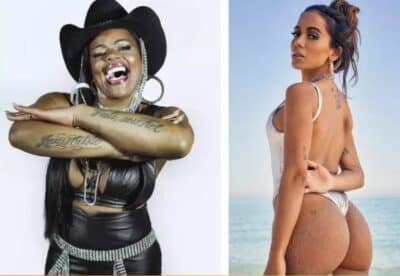 Imagem do post Tati Quebra Barraco revela frase que Anitta tem escrita em tattoo no ânus