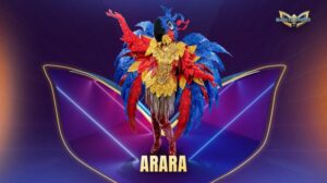 The Masked Singer Brasil: Arara é indicada como favorita para o prêmio (Foto: Reprodução)