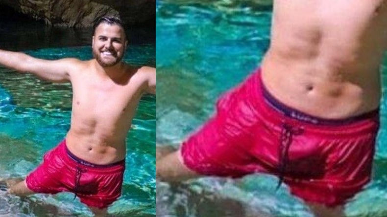 Zé Neto e seu volume; outros famosos foram pegos no pulo (Foto: Reprodução)