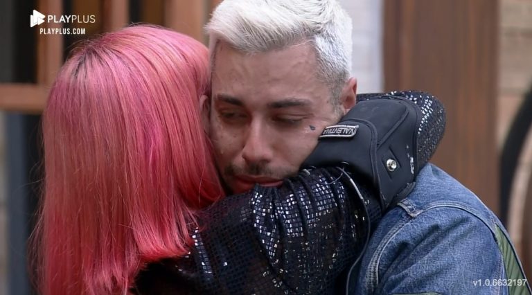 Gui Araujo chora após resultado da roça (Foto: Reprodução)