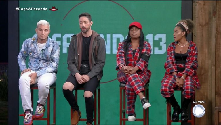 A Fazenda: MC Gui, Rico Melquiades, Tati e Sthe estão na Roça
