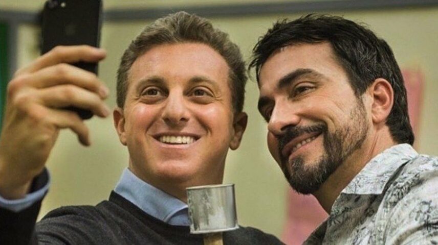 Luciano Huck e Padre Fábio de Melo (Reprodução)