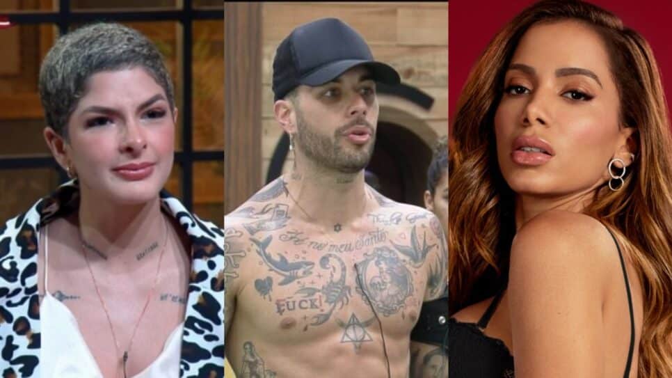 A Fazenda: Test Drive? Gui Araujo revela que já ficou com Lary antes de se envolver com Anitta (Reprodução)