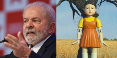 Lula e série Round 6 (Foto: Reprodução)