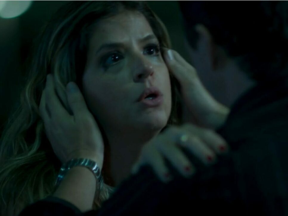Maria Pia (Mariana Santos) em Pega Pega (Reprodução/Globo)