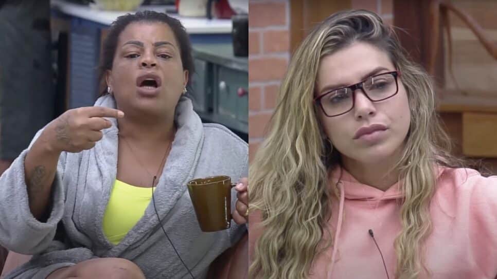 A Fazenda: Tati Quebra Barraco se revolta e discute com Erika (Reprodução)