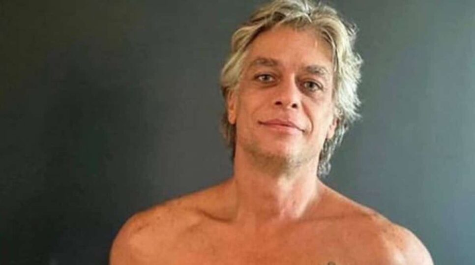 Fábio Assunção comete gafe ao vivo no Encontro desta quarta-feira (Foto: Reprodução)