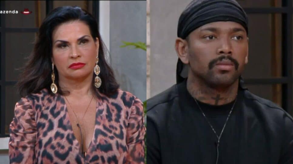 A Fazenda: Bateu saudade? Solange lamenta ausência de Nego do Borel (Reprodução)