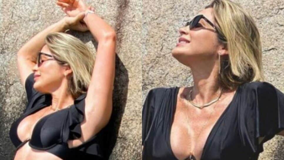 Flávia Alessandra surpreende com cliques ousados (Foto: Reprodução)