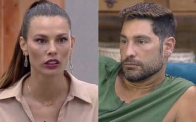 A Fazenda 13: Dayane fica do lado de Rico e confronta Victor: 'Homem você não é!' Foto: Reprodução