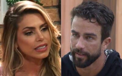 A Fazenda 13: Após eliminação, Erika fala sobre affair com Erasmo Viana Foto: Reprodução