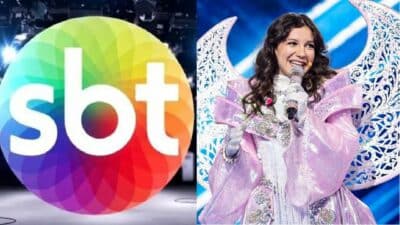 SBT homenageia Priscilla Alcântara por vitória no The Masked Singer Brasil, da Globo Foto: Reprodução