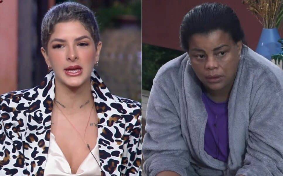 A Fazenda 13: Lary chama Tati Quebra Barraco de hipócrita e toma coice da funkeira
