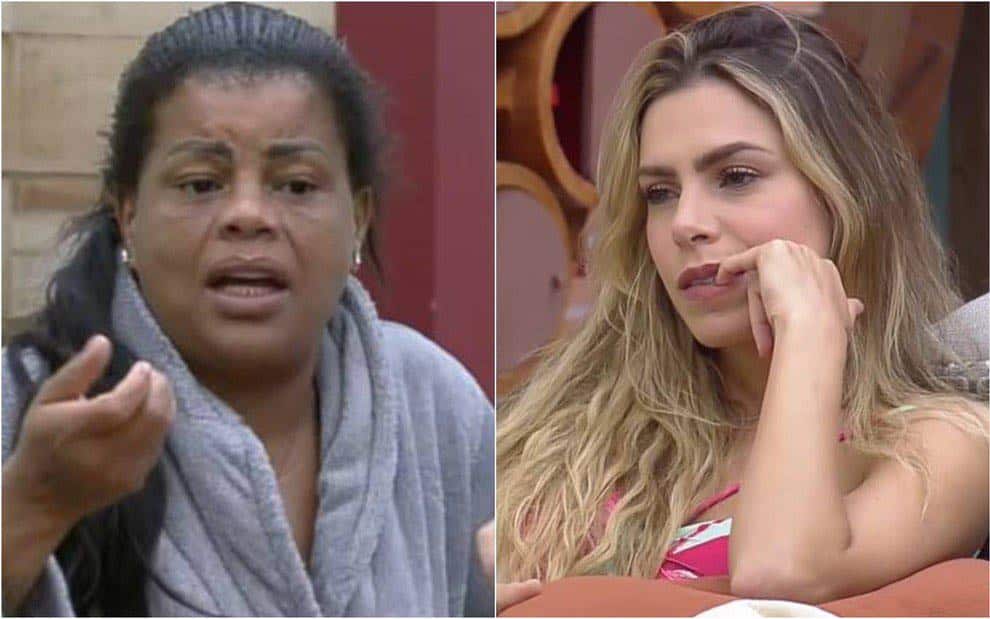 A Fazenda 13: Tati e Erika já discutiram no reality (Foto: Reprodução) 