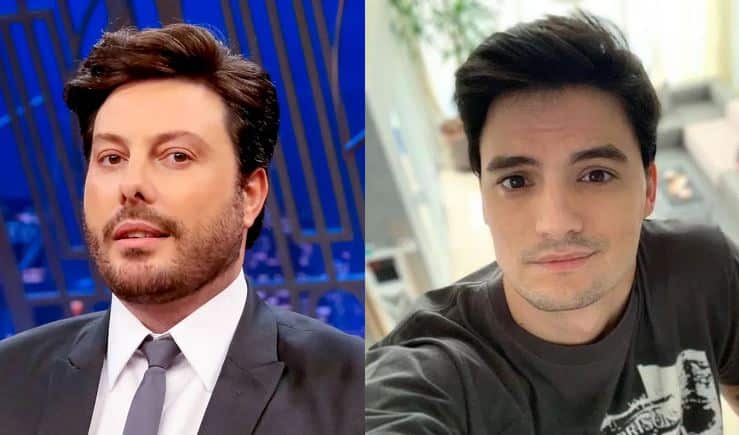 Danilo Gentili debocha de Felipe Neto nas redes sociais (Foto: Reprodução)