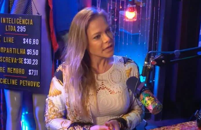 Jackeline Petkovic abriu o jogo e falou de sua relação com Eliana no Bom Dia & Cia (Foto: Reprodução)