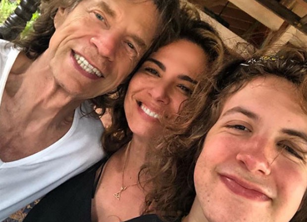 Lucas Jagger com os pais, Mick Jagger e Luciana Gimenez (Foto: Reprodução)