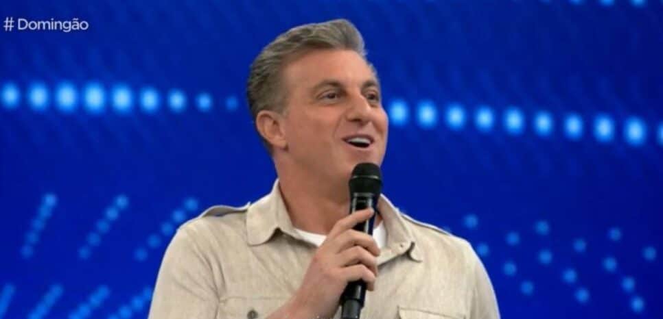 Luciano Huck no Domingão (Foto: Reprodução)