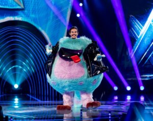 Nicolas Prattes, o Monstro, ficou em segundo lugar na final de The Masked Singer Brasil (Foto: Reprodução)