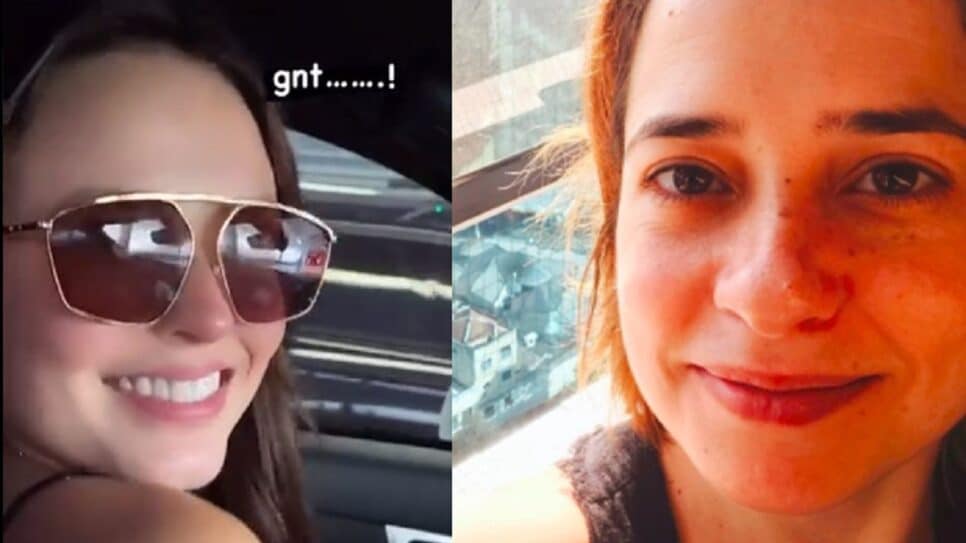Larissa Manoela e Paloma Duarte (Foto: Reprodução)