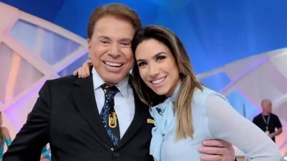 Patrícia Abravanel faz chacota ao vivo após ordem de Silvio Santos (Foto: Reprodução)