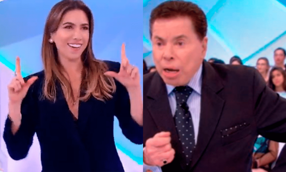 Patrícia Abravanel e Silvio Santos (Foto: Reprodução)