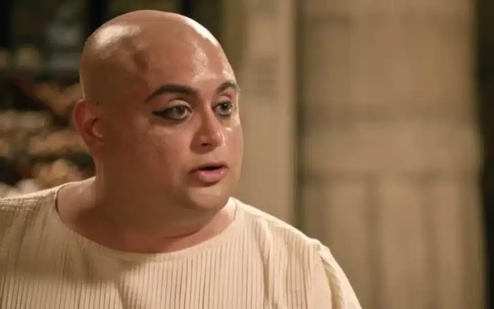 Adurrá (Ricardo Lyra) em Gênesis (Foto: Reprodução)