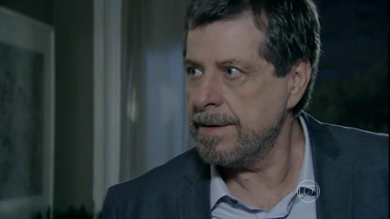 Reginaldo (Flávio Galvão), em Império (reprodução TV Globo)