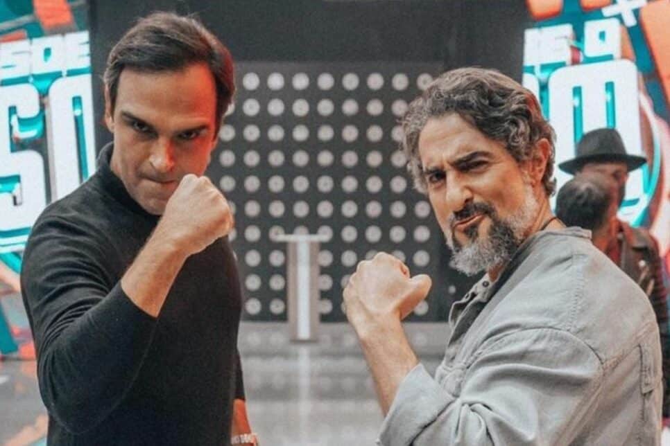 Marcos Mion relembra gafe em A Fazenda e parabeniza Tadeu Schmidt no BBB (Reprodução/Instagram)
