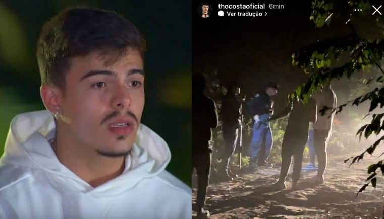 Thomaz Costa quase é morto a tiros após fogos em A Fazenda 13 (Foto: Reprodução)