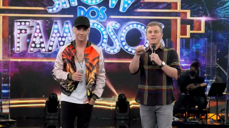 Show dos Famosos: Vitor Kley faz homenagem à Justin Bieber (Foto: Reprodução)