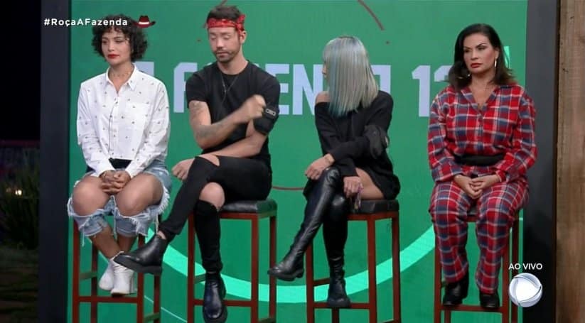 A Fazenda 2021 tem nova Roça formada. (Imagem: Reprodução / Record)