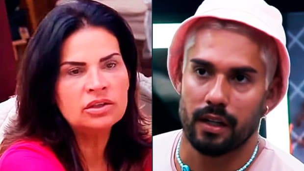Solange teme ciúmes das peoas por sua amizade com Bil Araújo em A Fazenda 2021 (Imagens: Reprodução – PlayPlus)