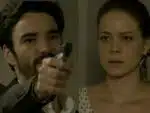 José Pedro (Caio Blat) e Cristina (Leandra Leal) em Império (Reprodução/Globo)