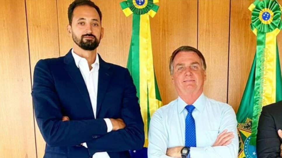 Maurício Souza e Jair Bolsonaro (Foto: Reprodução)