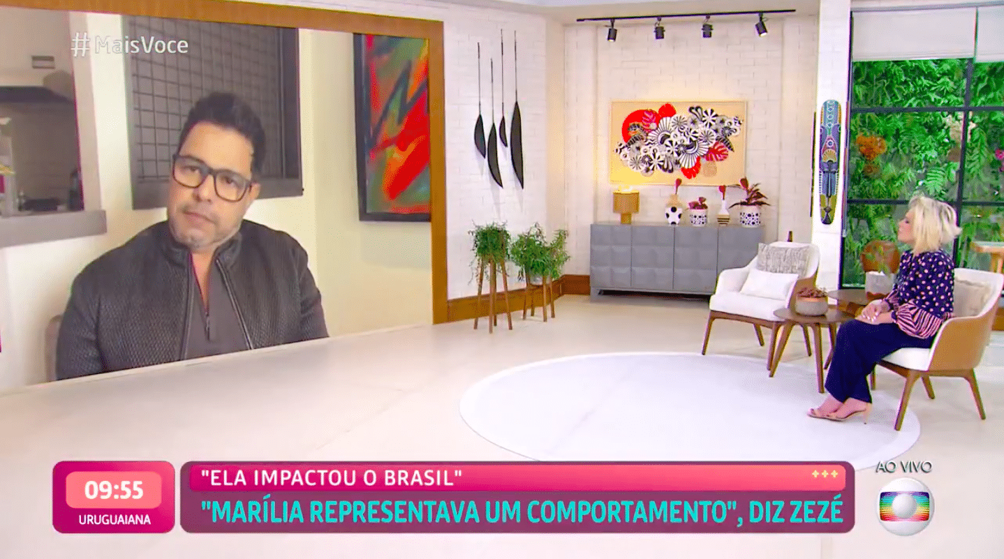 Zezé di Camargo surpreende ao tomar decisão envolvendo Marília Mendonça (Reprodução/Globo)