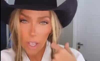 Apresentadora de A Fazenda Adriane Galisteu (Foto: Reprodução)