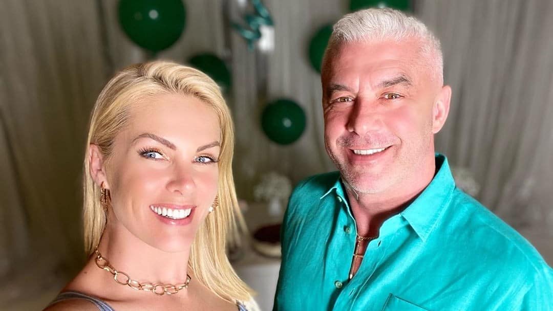 Ana Hickmann comemora cura do câncer de Alexandre Corrêa (Foto: Reprodução)