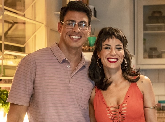 Cauã Reymond e Andréia Horta em Um Lugar ao Sol (Foto: Reprodução)