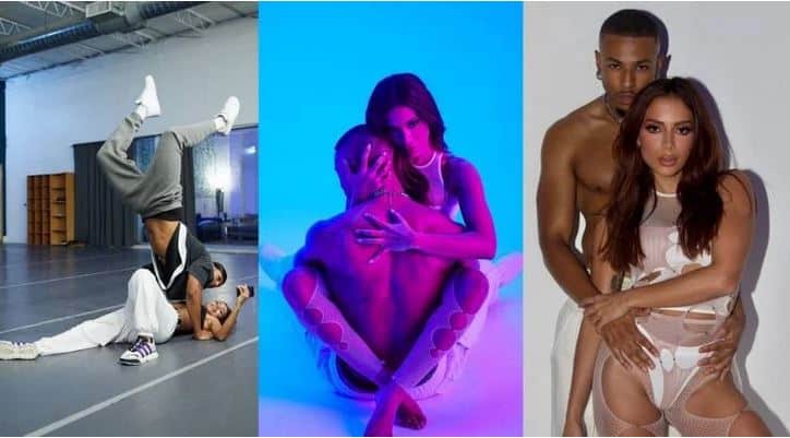 Anitta e o dançarino Ayoub protagonizam juntos novo clipe da cantora (Foto: Reprodução)