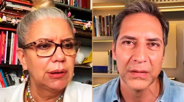 Astrid Fontenelle reage irritada após perder prêmio para Luís Ernesto Lacombe (Foto: Reprodução)