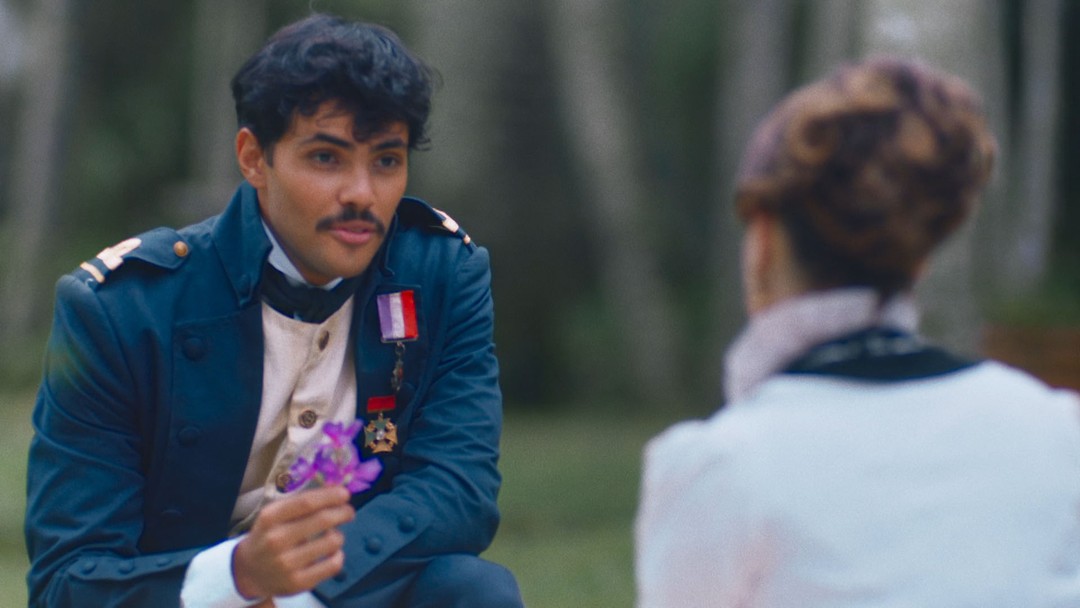 Nos Tempos do Imperador: Gabriel Fuentes interpreta o conquistador Bernardinho (Foto: Reprodução)