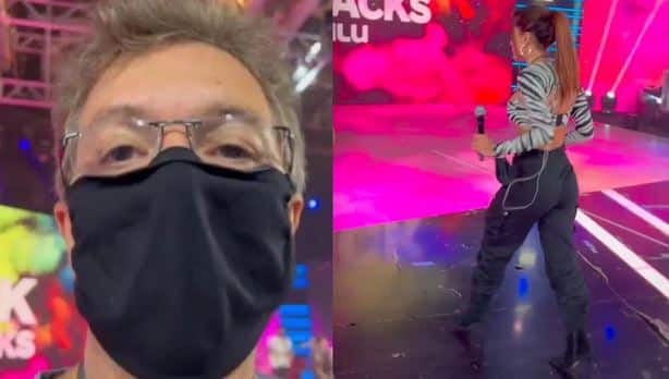 Boninho vaza vídeo de Anitta fazendo ameaças (Foto: Reprodução)
