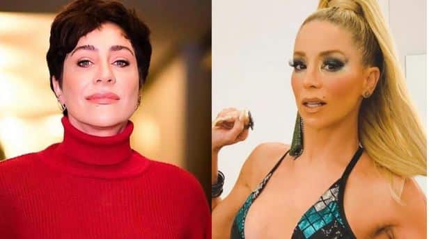 Cynthia Benini e Daniele Winnits trocam farpas nas redes sociais (Foto: Reprodução)