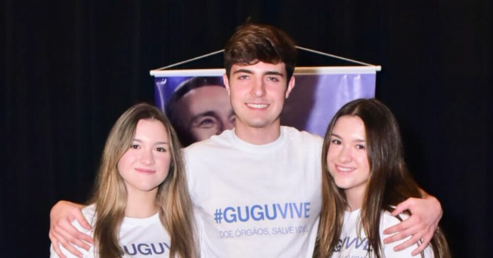 Marina, Sofia e João Augusto, filhos de Gugu Liberato brigam na justiça pela herança do pai (Foto: Reprodução)