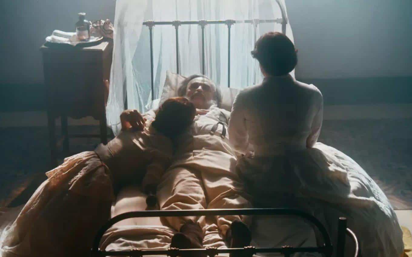 Nos Tempos do Imperador: Desesperada, Dolores pede socorro a Pilar: 'Faça alguma coisa'