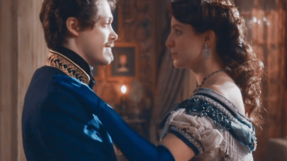Gastão e Isabel na trama da Globo (Foto: Reprodução)